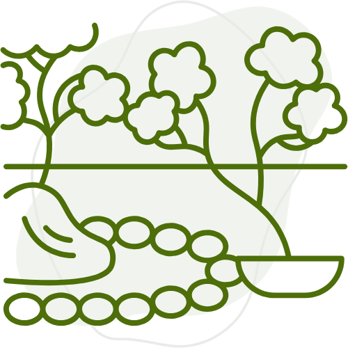 Création de petit enrochement et murs en pierre par Créa Entretien Jardin à Bédarieux